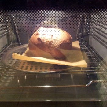 ... wenn es im Ofen in die Höhe schiesst.