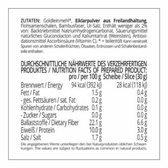 Unser Goldenes Backmischung Paleo Brot low-carb keto glutenfrei