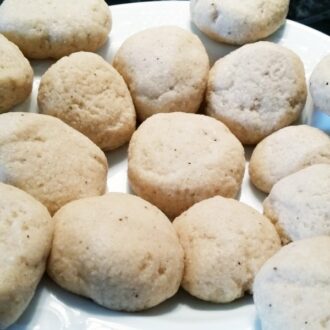 Mini-Berliner & Donuts Backmischung low carb glutenfrei Krapfen zuckerfrei zum Frittieren – Bild 9
