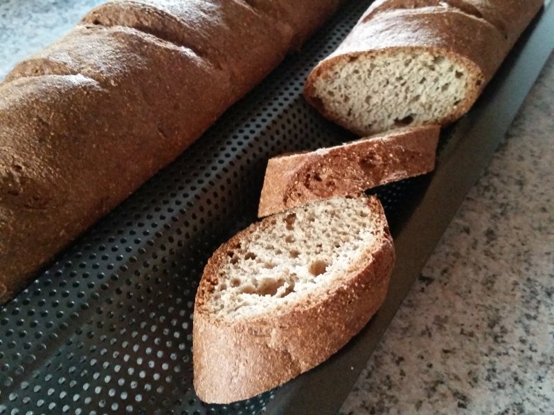 Master Class Baguetteblech 39 cm perforiert – Bild 2