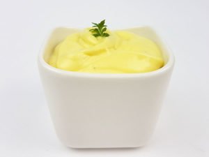 Rezept Leinöl-Butter-Mayonnaise-mit-Zitrusfaser