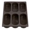 Lurch Flexiform Hotdog Bun 30x17,5cm 6fach braun