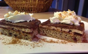 Rezept Nuss-Schnitten mit Nuss-Macarpone-Quarkcreme lowcarb glutenfrei
