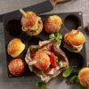 Flexiform BurgerBun Size S Ø6cm 12fach braun