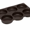 Lurch Flexiform L BurgerBun 10 cm 6fach braun