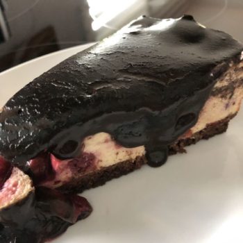 Rezept Schwarzwälder Kirsch Käsekuchen low carb glutenfrei