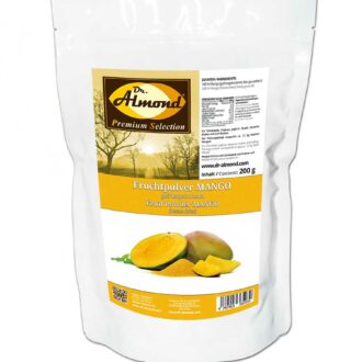 Fruchtpulver MANGO gefriergetrocknetes Mangopulver 200 g - 100 % Frucht für Fluff, low-carb Schokolade, Smoothies und Shakes – Bild 2