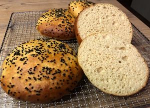 Rezept Burgerbuns Burgerbrötchen lowcarb keto glutenfrei