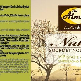 Nuketo PISTAZIE & KOKOS Gourmet Nougat-Creme low carb keto | ohne Zuckerzusatz | ohne Palmöl