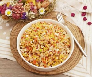 Rezept Panzanella - Toskanischer Brotsalat lowcarb glutenfrei