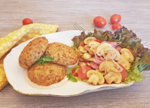 Rezept Champignon Specklaibchen lowcarb glutenfrei