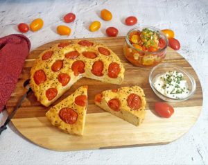 Rezept Tomatenkuchen "Schnelle Küche" lowcarb glutenfrei keto