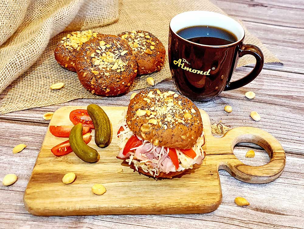 Rezept Erdnussbrötchen lowcarb glutenfrei