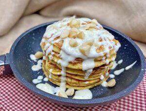 Rezept Zimtschnecken Pancakes lowcarb keto glutenfrei