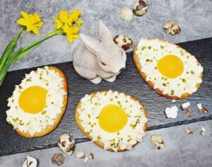 Rezept Süsse Spiegeleier lowcarb keto glutenfrei