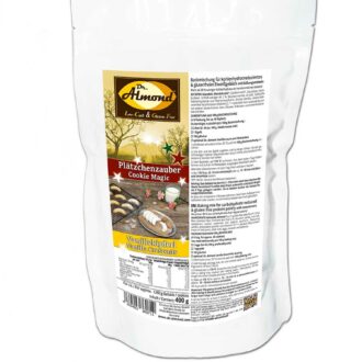 Plätzchenzauber Backmischung VANILLEKIPFERL Weihnachtskekse low-carb keto glutenfrei OHNE Zuckerzusatz – Bild 2