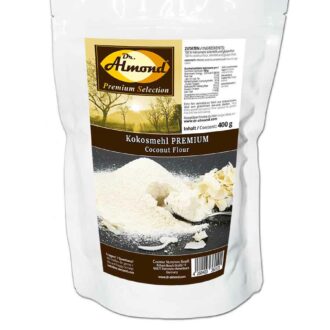 Kokosmehl PREMIUM teilentölt & glutenfrei 400 g – Bild 2