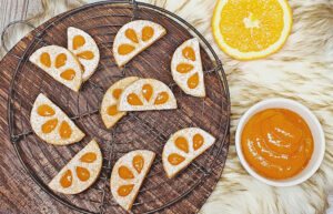 Rezept Orangenspalten Plätzchen lowcarb keto glutenfrei