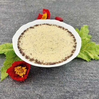 Frühstücksbrei low carb glutenfrei vegan MOHN-VANILLE 400 g
