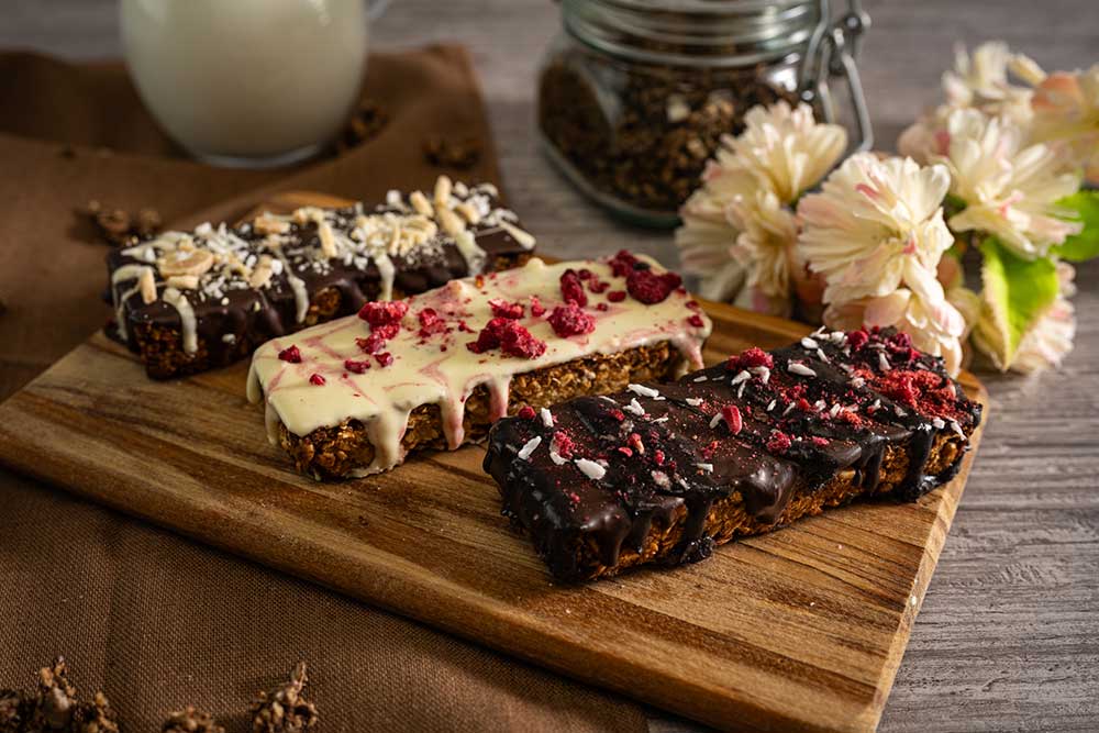 Rezept Müsliriegel low-carb keto glutenfrei