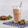 Protein MILCHSHAKE Schoko-Nougat Proteinshake Ketoshake Proteinpulver - fertiges Getränk