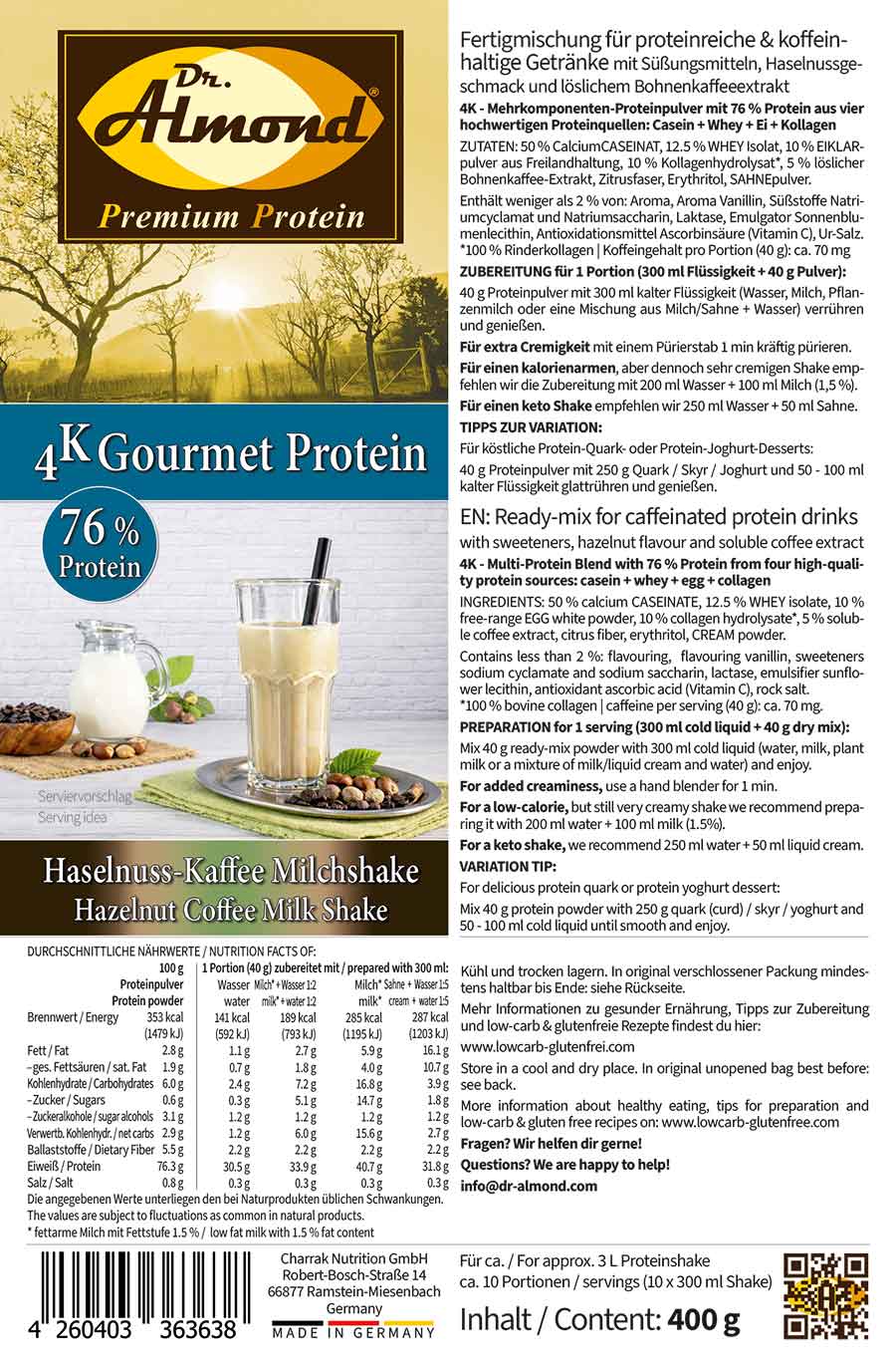 363-03_4K-Gourmet-Protein-HASELNUSS-KAFFEE-MILCHSHAKE-Etikett